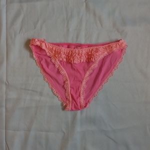 Fruit of the loom pink ruffle panties